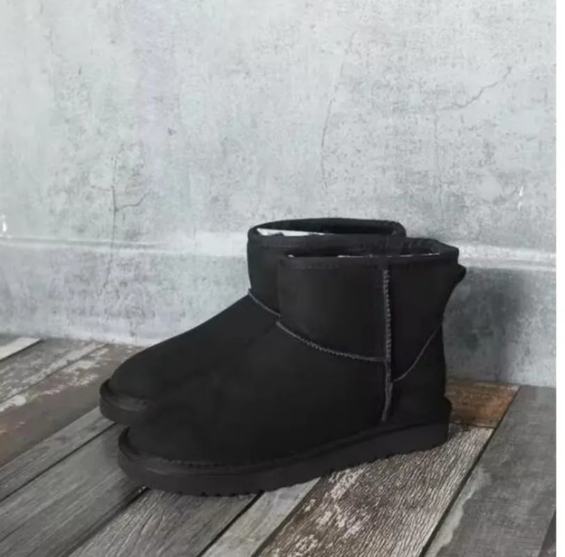 Классические дизайнерские ультра мини-сапоги Снежные ботинки на платформе