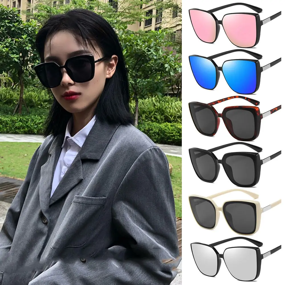 

Vintage V400 Women Big Frame Oversized Sunglasses Sun Glasses Square Sunglasses Eyewear