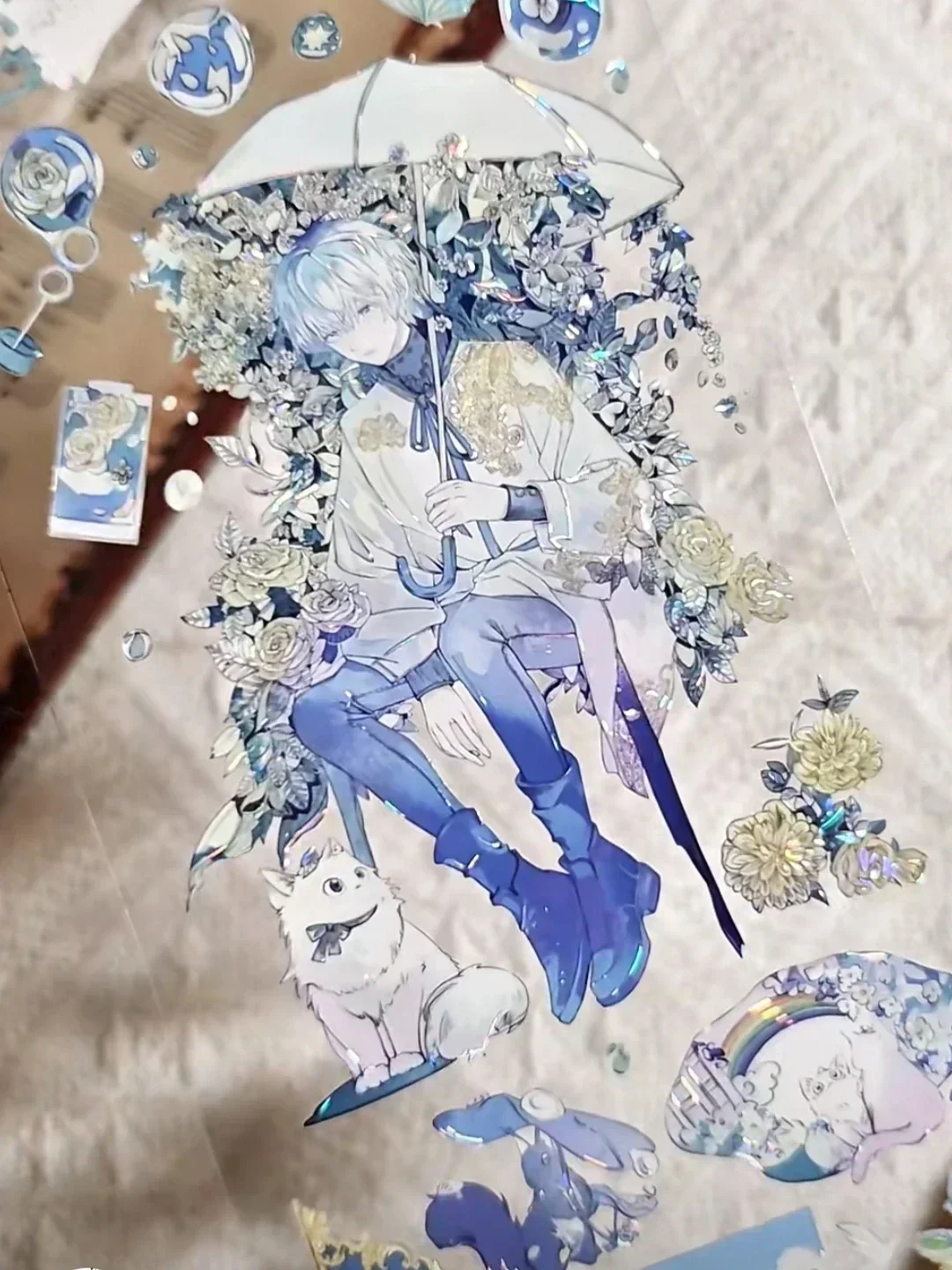 

Искусственный блеск синяя петля