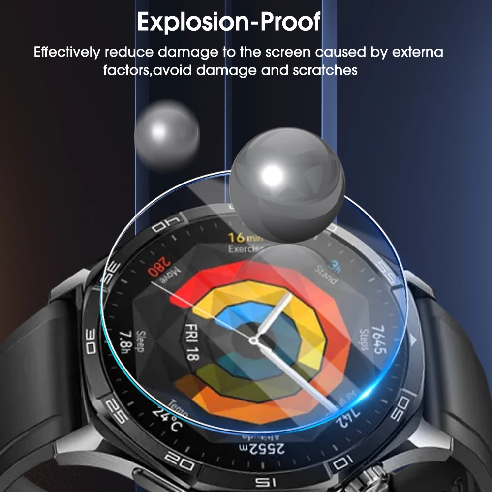 Защитная пленка для экрана с полным покрытием Huawei Watch GT 5 41 мм/46 мм защитная из