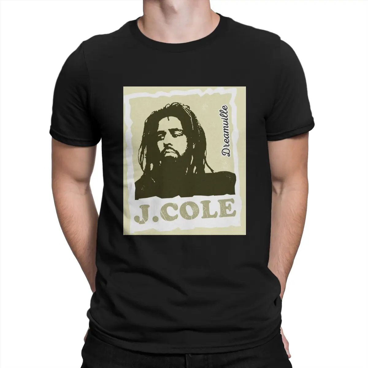 

Rapper Music Vintage Men T Shirts J Cole - 4 Your Eyez Only Funny Tee Shirt Short Sleeve Crew Neck T-Shirt Cotton Gift Tops