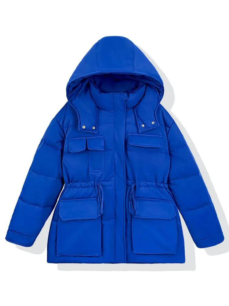 

Women Down Jacket New Casual Style White Duck Down Jackets Autumn Winter Warm Coats And Parkas Female Outwear
