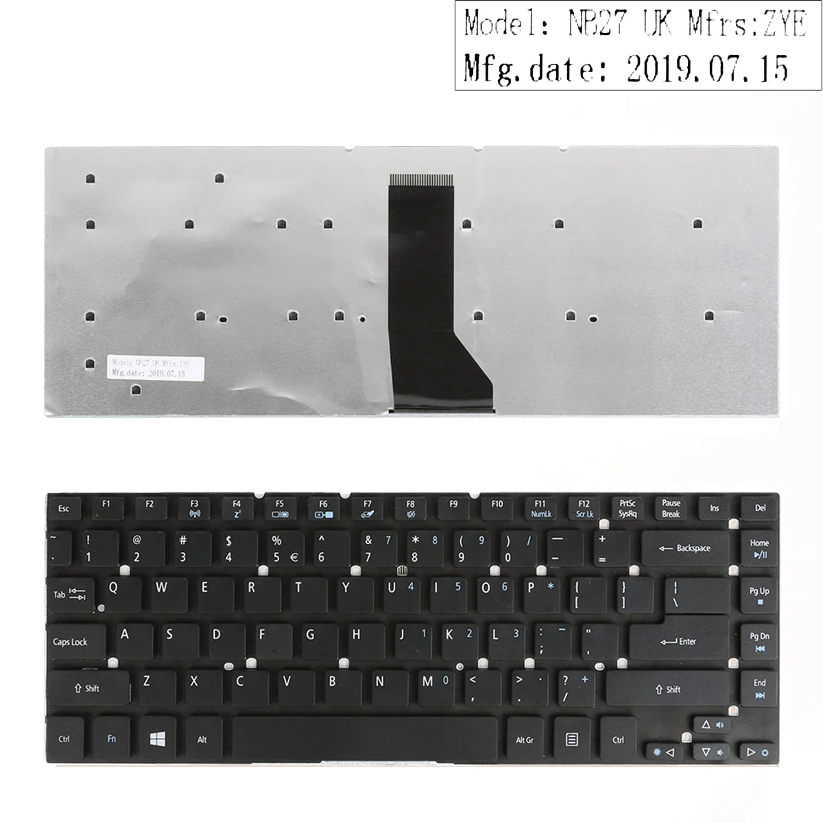 

new for Acer Aspire 4830 4830G 4830T 4830TG 3830 3830T 3830G 3830TG 4755 4755G E1-432 E1-432G US laptop Keyboard English