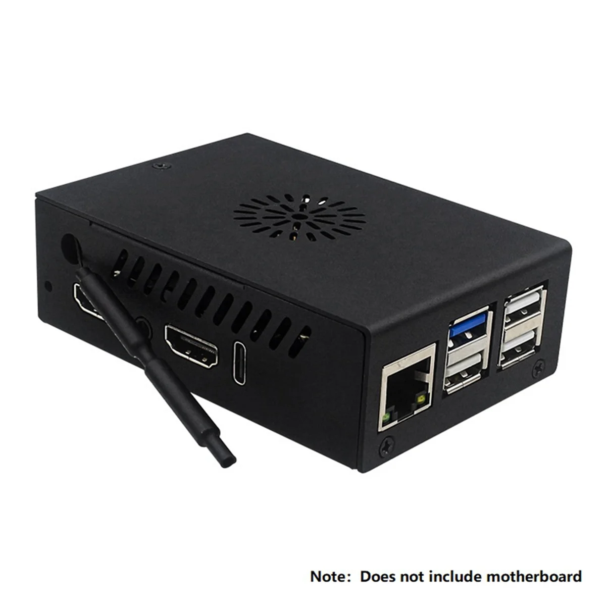 Для Orange Pi 5 Pro чехол металлический корпус из алюминиевого сплава с охлаждающим