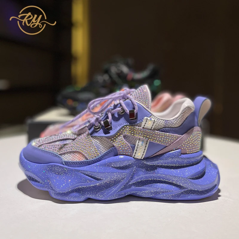 

RY-RELAA womens european shoes platform sneaker 2022 springtime new style luxery shoes women ins GENUINE LEATHER women sneakers