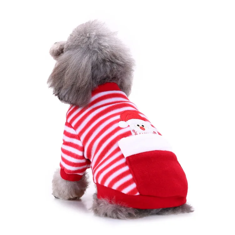 

Cross-border Pet Supplies Popular Christmas Dog Clothes Snowflake Christmas Tree Pet Clothing Two-legged Elk Christmas Dress