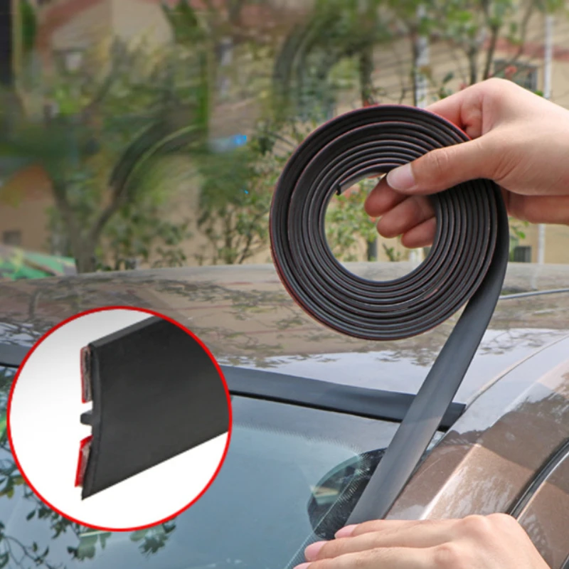 

Rubber Car Seals Edge Sealing Strips Auto Roof Windshield Car Sealant Protector Strip Window Seals Noise Insulation Soundproof