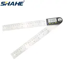 200 мм Цифровой угломер, инклинометр, транспортир из нержавеющей стали, электронный Гониометр, угломер, измерительные инструменты