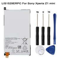 replacement battery lis1529erpc for sony xperia z1 mini xperia z1 compact d5503 m51w replacement phone battery 2300mah