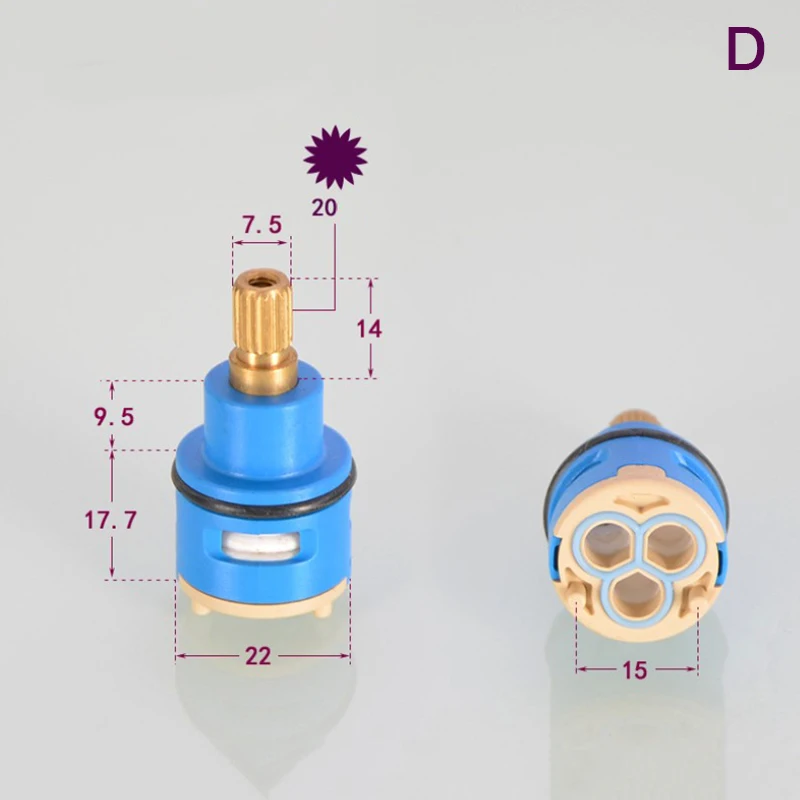 

Керамический картридж для смесителя