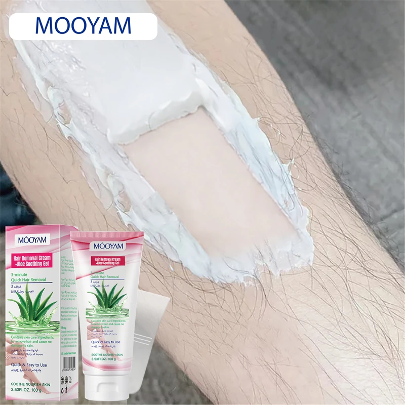 Painless Hair Removal Cream Underarm Legs Arms Painless Hair Growth Inhibitors Nourish Restoration For Men Women Body Care 100g