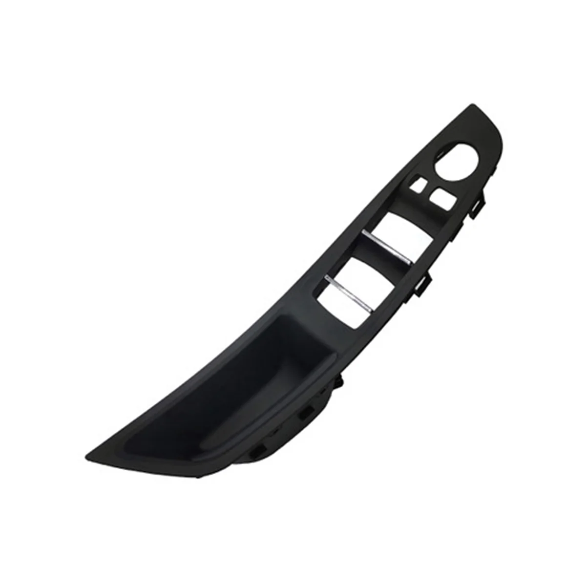 

For BMW 5 Series F10 F11 2010-2016 Front Left Car Interior Inner Door Handle Panel Trim Cover 51417225873 LHD Black