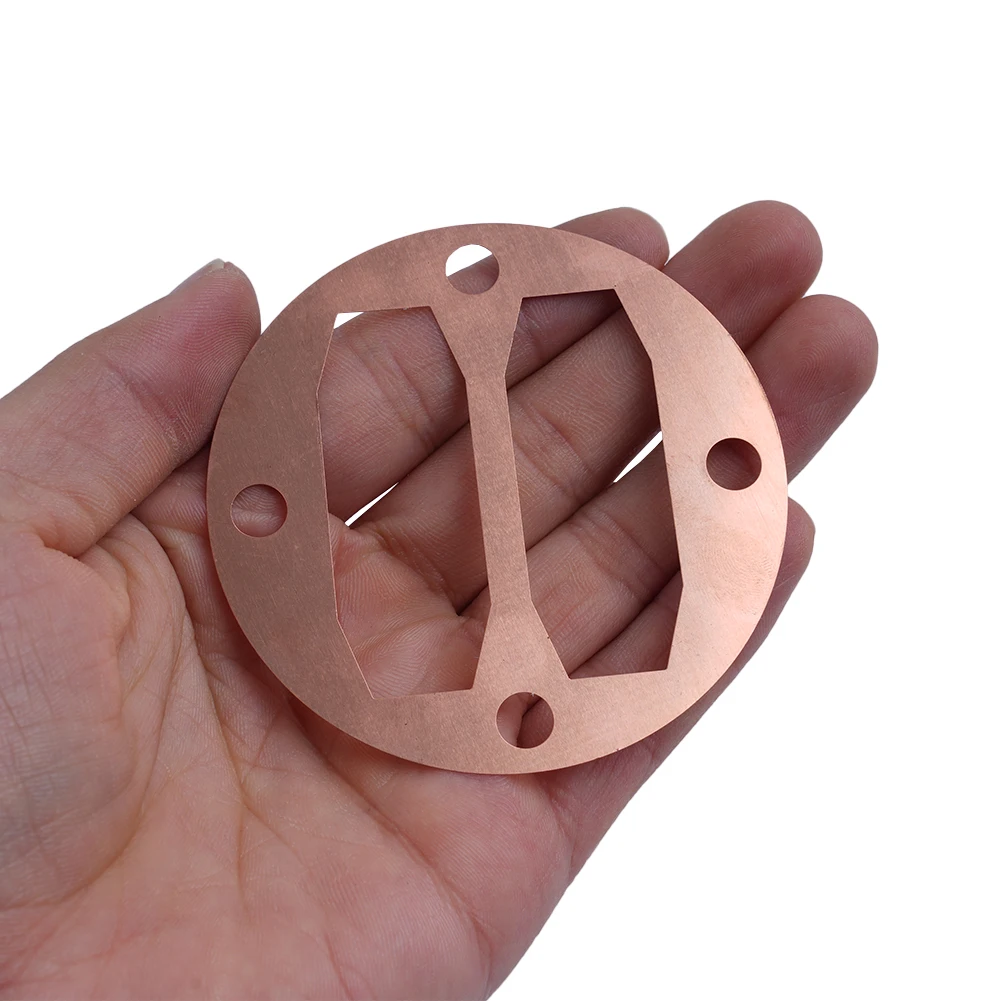 Cylinder Head Base Valve Plate Gasket Washers Copper Pad For Air Compressor Air Cylinder Head 47/51/65/65/95 Type