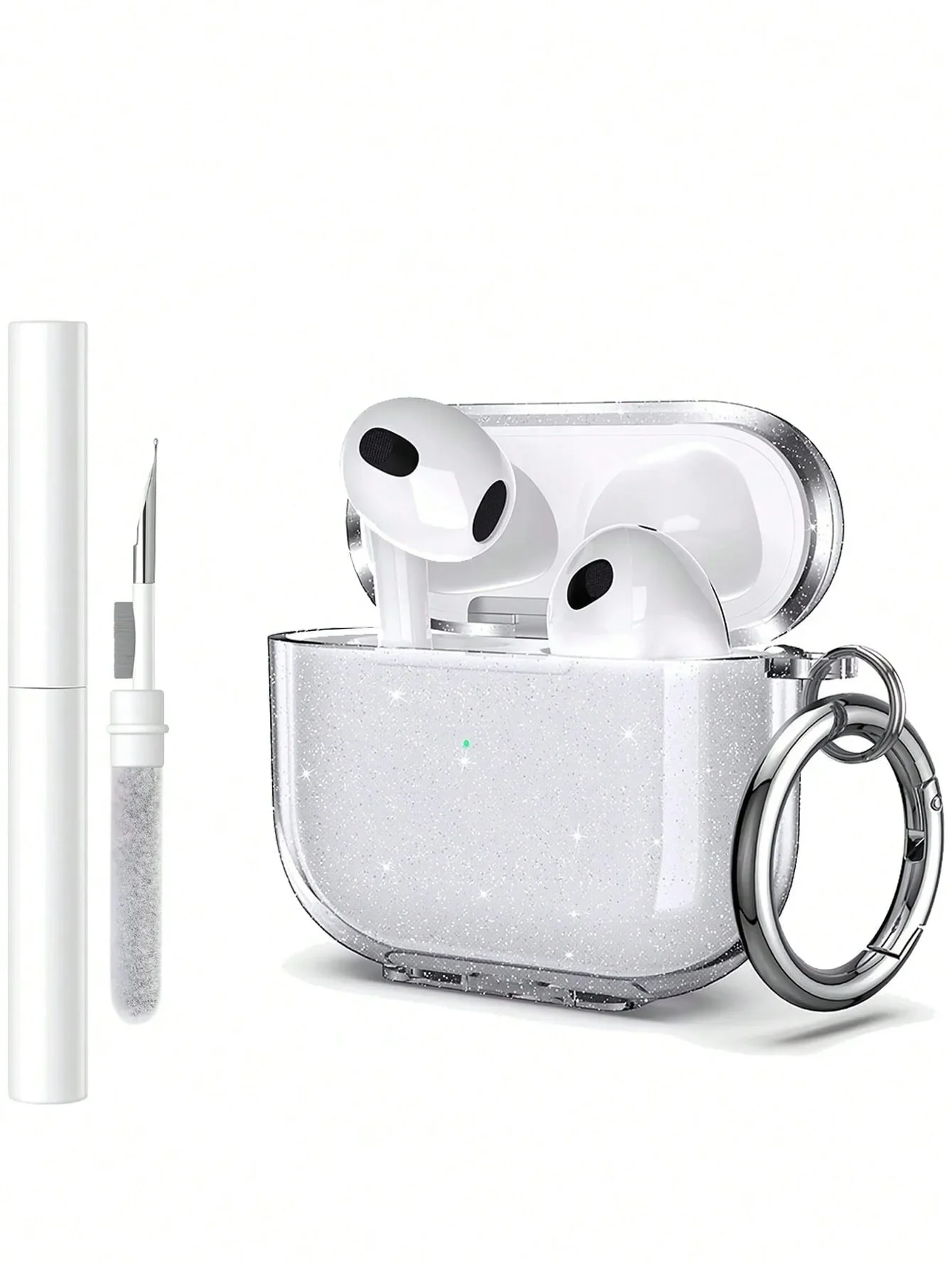 Фото Чехол для наушников Apple Airpods Pro 3/Pro 2/Pro, беспроводная Bluetooth-гарнитура, силиконовый чехол с комплектом очистителя для Airpods 1 или 2/3/4, чехол №3