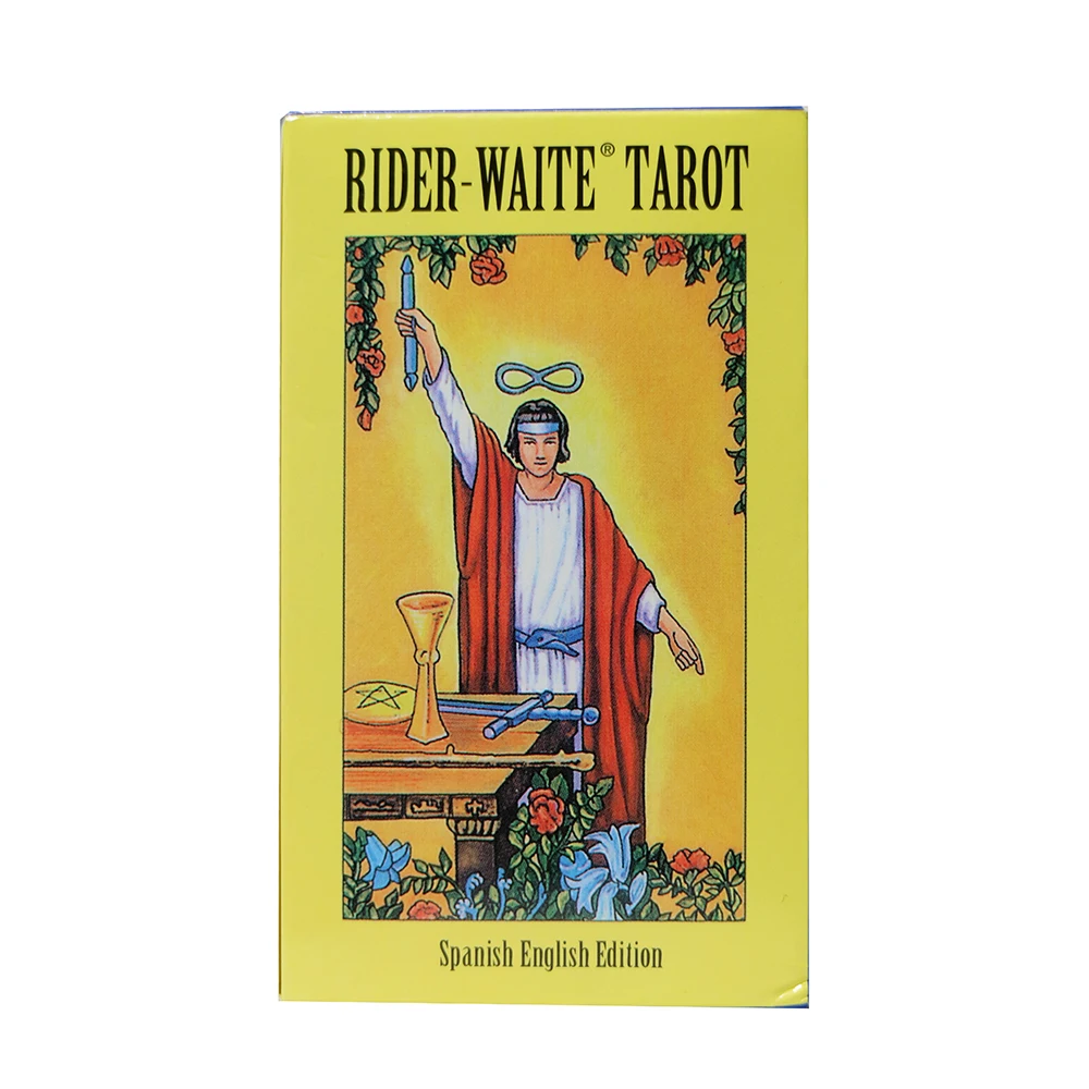 2022 Spanish Rider Tarot Cards for Beginners with PDF Guidebook English and Spanish French German Italian Version of TAROT 