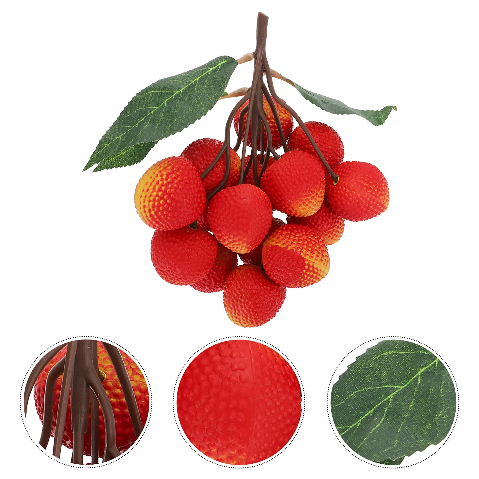 

Fruit String Model Scene Photography Props Plastic Toy Kids Household Decor Baby Educational Toys Layout Simulation Adornment