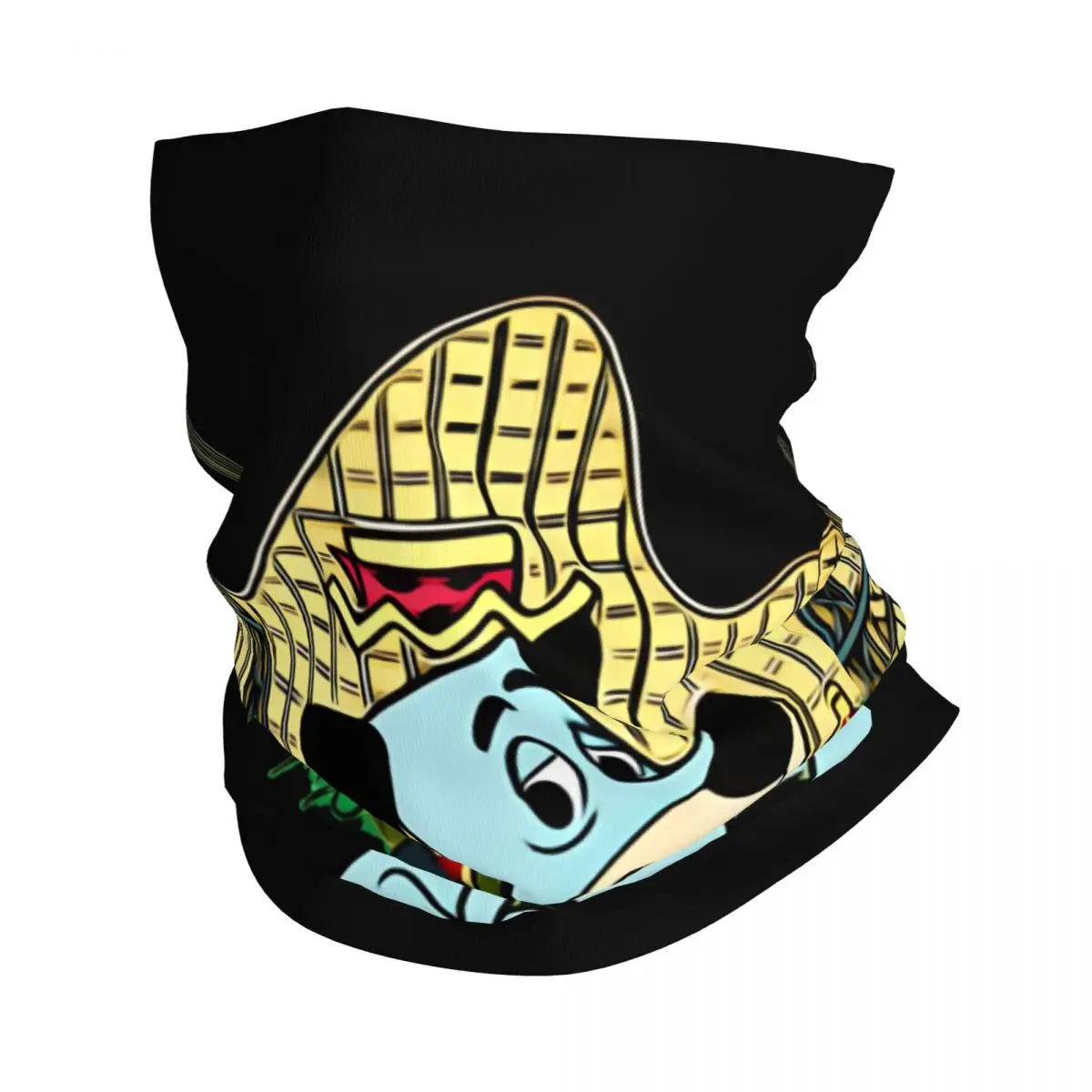 Маска на шею для мотокросса с принтом