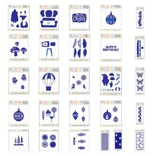 소파 곰 TV 버섯 깃털 금속 절단 다이 스크랩북 일기 장식 스텐실 엠보싱 템플릿 DIY 인사 카드 사진