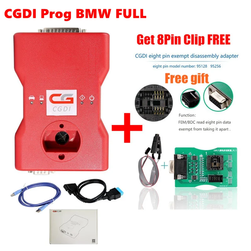 

CGDI Prog Для Benz Для BMW CGDI MB CGDI Prog MB для профессионального программатора ключей с полным набором адаптеров