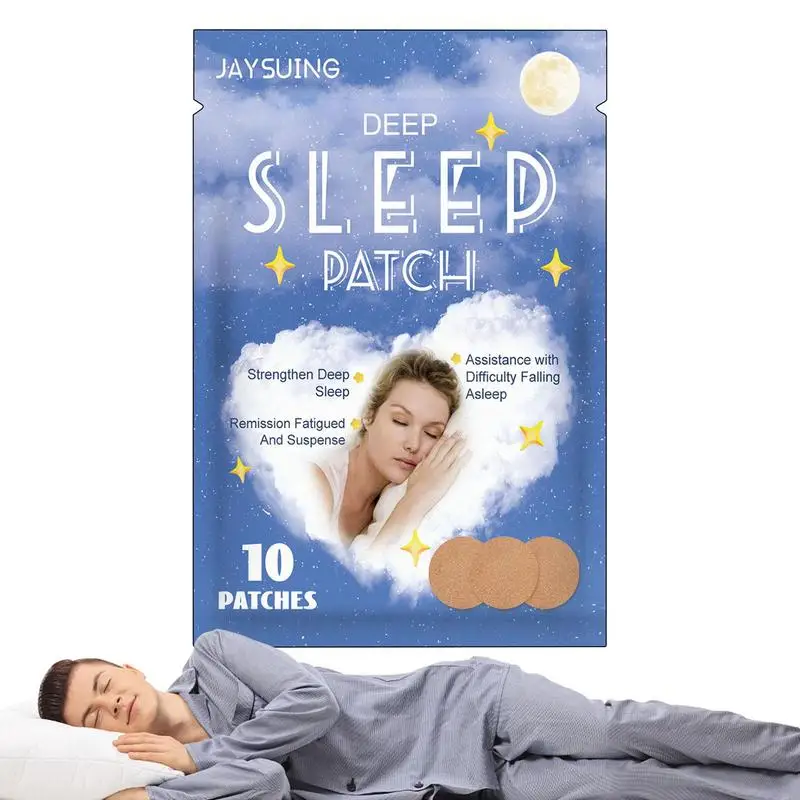 

Sleeping Patches 10Pcs Night Deep Relaxation Restful Supplement For Women Sleep Patches For Travel Jet Lag Dormitory Home