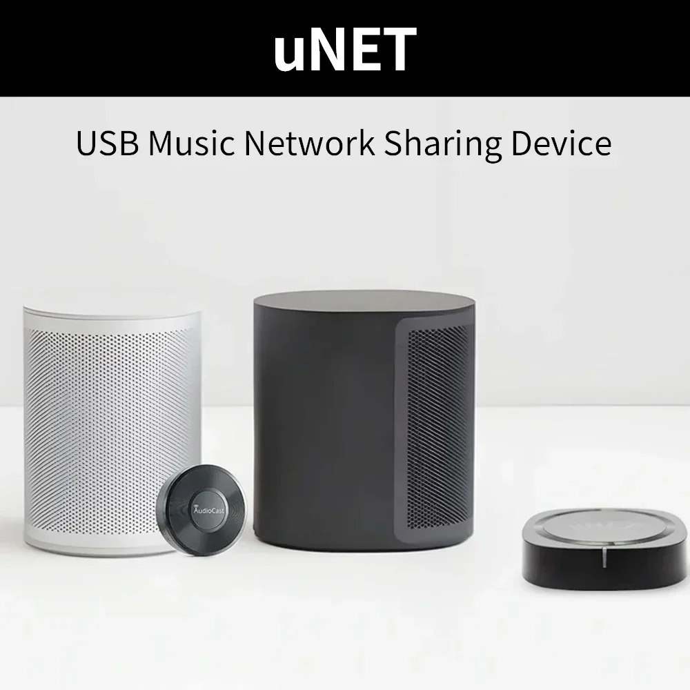 Фото Устройство для обмена музыкой по сети Audiocast uNET USB, совместимое с Wiim Arylic, для бесперебойной беспроводной потоковой передачи на домашней аудиосистеме №5