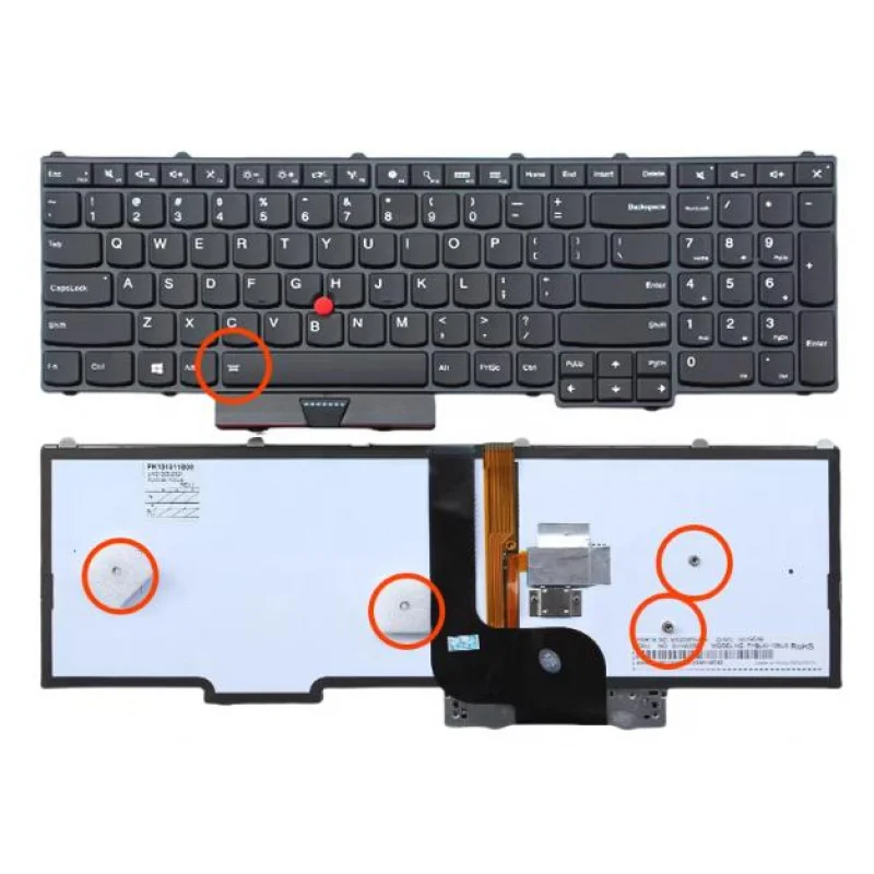 Клавиатура для ноутбуков Nanyuan P50 P70 P51 P71 P70S подходит для компьютеров Lenovo IBM ThinkPad. (art.: 3920d913deadd) - 3920d913deadd