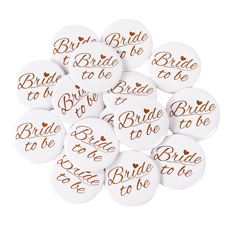 

Набор значков для свадьбы 6 шт.