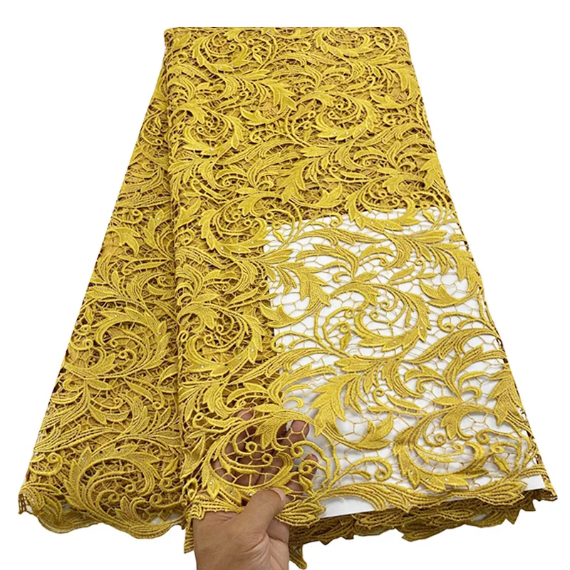 Большой африканский швейцарский гипюровый шнур кружева розовый высокое