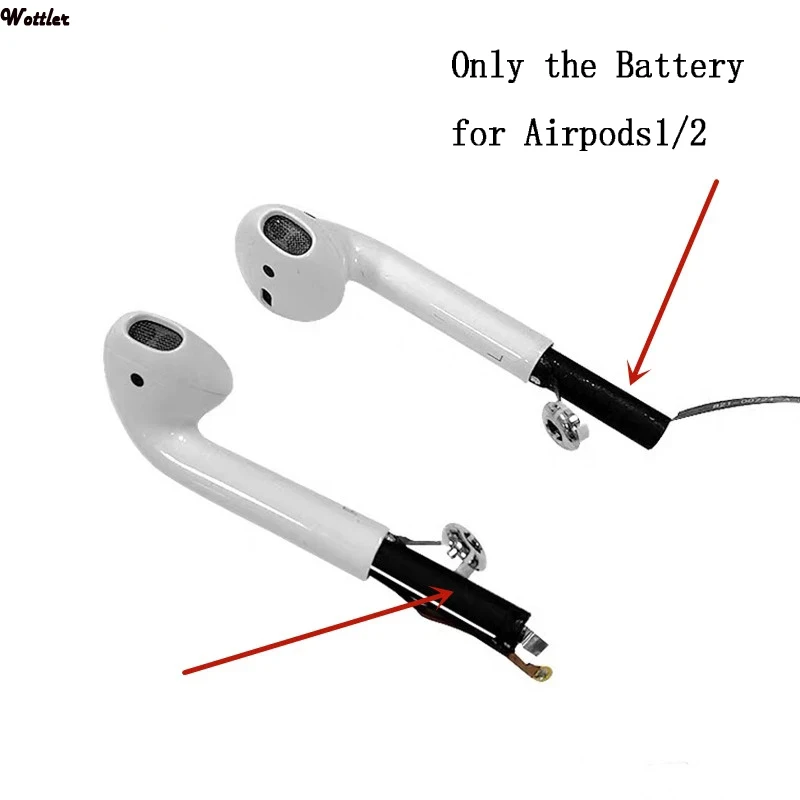 

1Pcs 30mAh GOKY93mWhA1604 Battery For Airpods 1st 2nd A1604 A1523 A1722 A2032 A2031 For Air Pods 1 For AirPods 2 Charger Battery