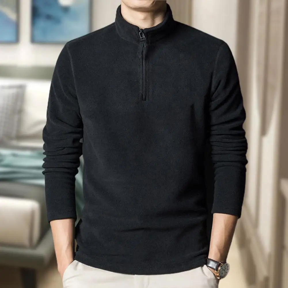 

Men Bottoming Shirt Trendy Super Soft Male Sweatshirt Thickened Pullover Sweatshirt Bottoming Shirt Male Clothing