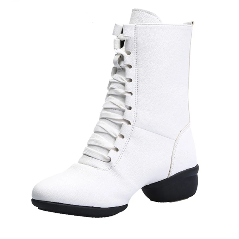 

Sneakers For Women Girls Ladies High Top Boots Modern Jazz Latin Square Dancing shoes