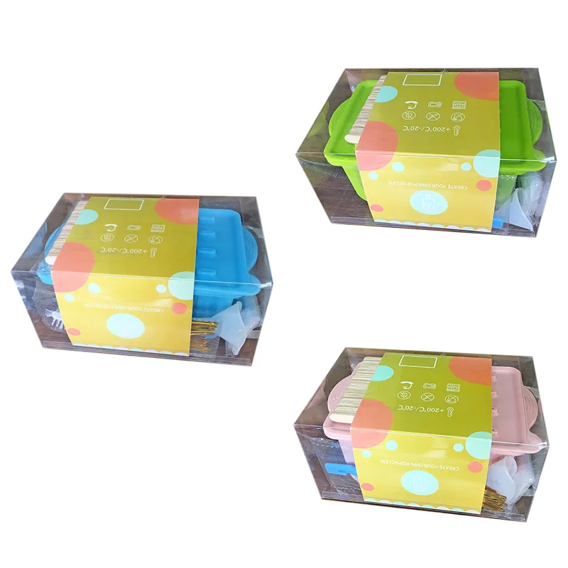 

12 Ice Cream Molds With 50 Sticks, 50 Bags, 50 Sealing Lines, Silicone Funnel And Cleaning Brush-FS-PHFU