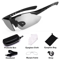 photochromic bike glasses polarized bicycle uv400 sports sunglasses for men women anti glare lightweight hiking cycling glasses