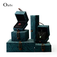 oirlv silk jewelry box for ring pendant bracelet necklace customizable jewelry gift box jewelry collection display