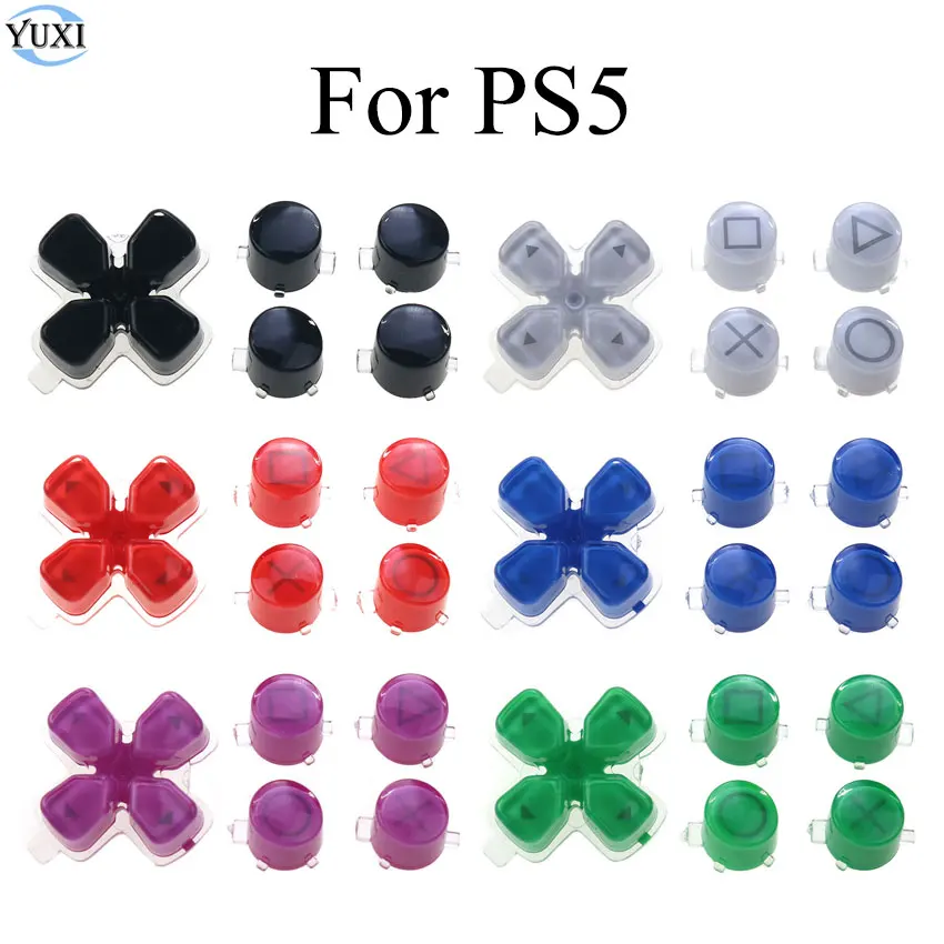 

YuXi для PS5 кнопки с функцией направления, замена для контроллера Playstation 5