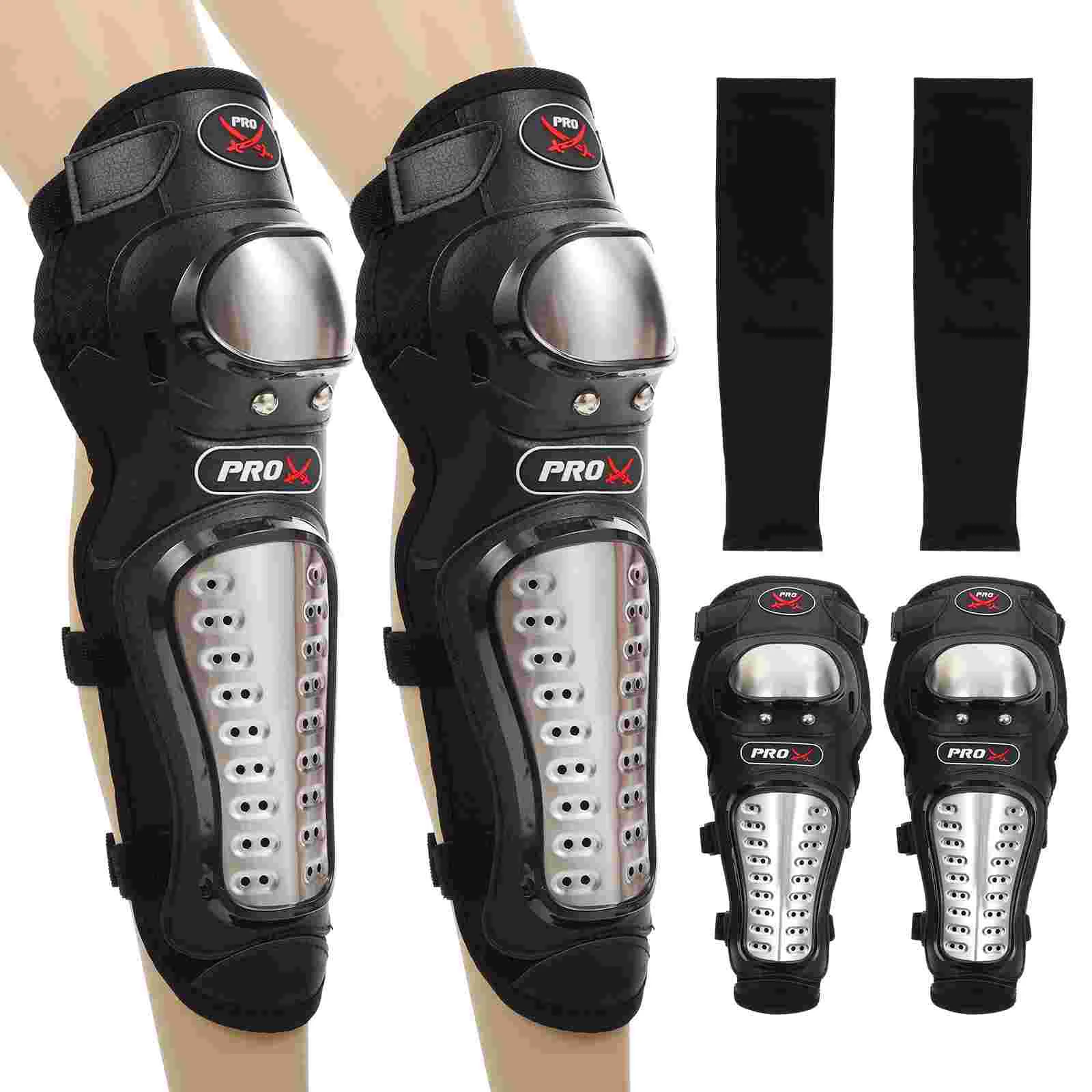 

Riding Protective Gear Knee And Elbow Pads Adult Cycling Brace Motorcycle Knight