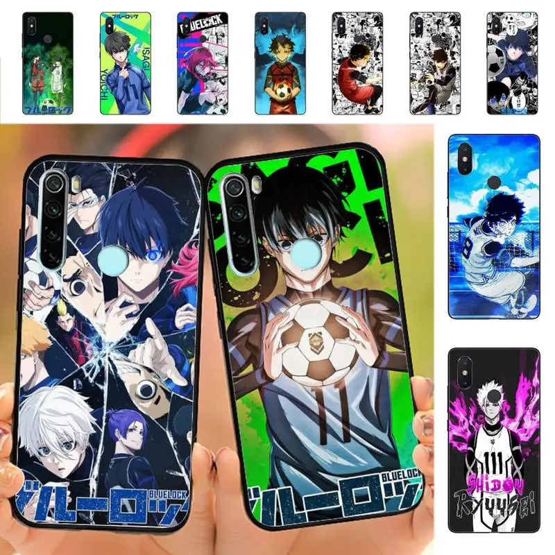 

Blue Lock Anime Phone Case for Redmi Note 8 7 9 4 6 pro max T X 5A 3 10 lite pro