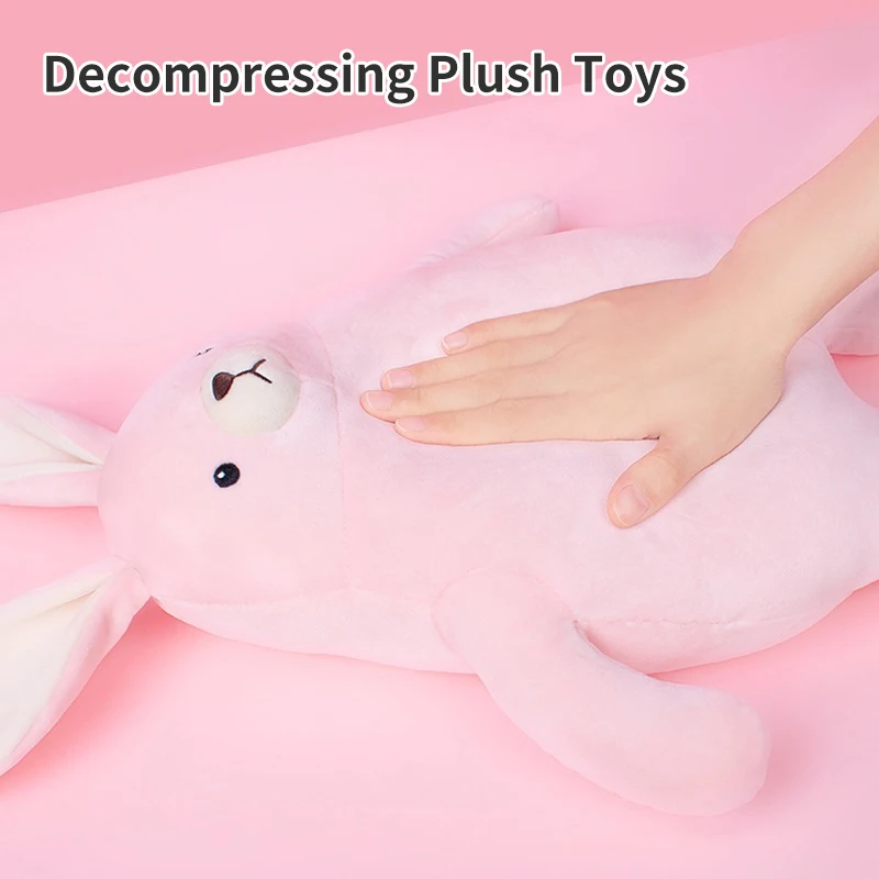 

Running Bunny Decompresses Children's Dolls To Relieve Boredom Plush Dolls Fun Home Plush Toys