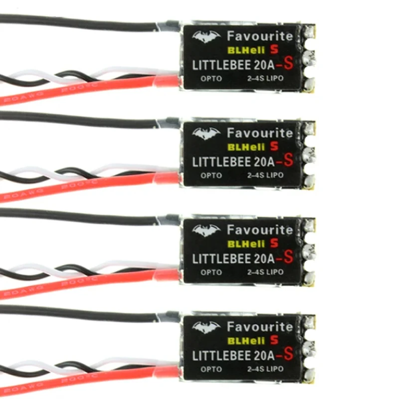 FVT LITTLEBEE Little bee BLHeli-s SPRING 20A30A Бесщеточный ESC 2-6S Поддержка DSHOT Oneshot42 OneShot125 для RC FPV Racing Drone (art.: 3920ccbc8fa40) - 3920ccbc8fa40