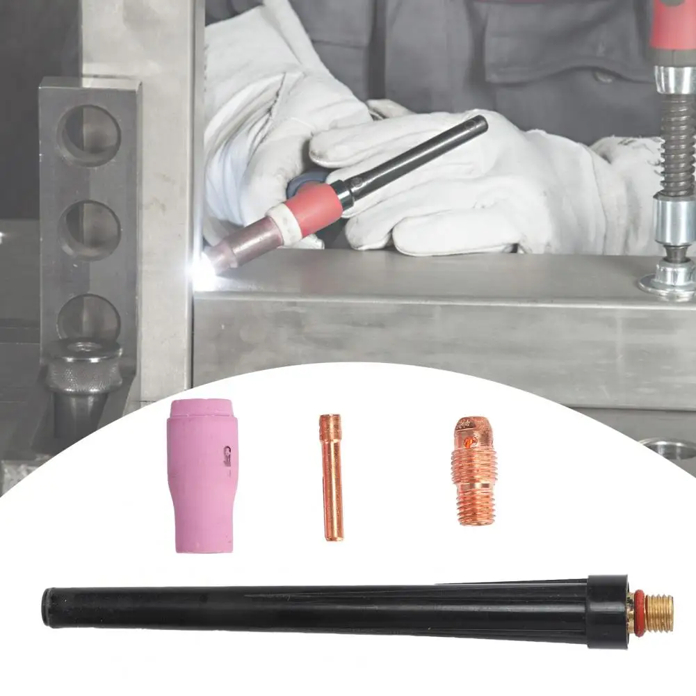 

4Pcs/Set Useful Torch Welding Accessories Welding Torch Parts TIG Welding Torch Accessories Connector Convenient to Use