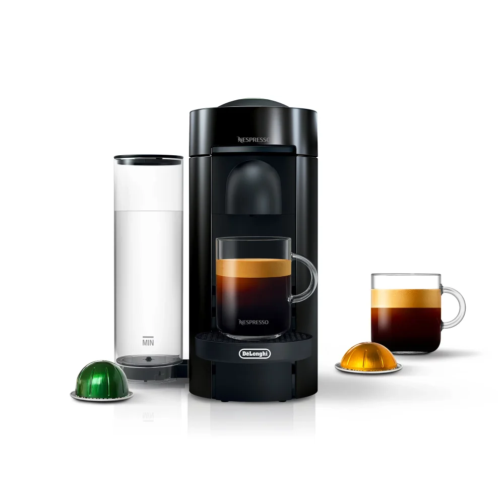

Nespresso Vertuo Plus Coffee and Espresso Maker by De'Longhi, Black coffe machine