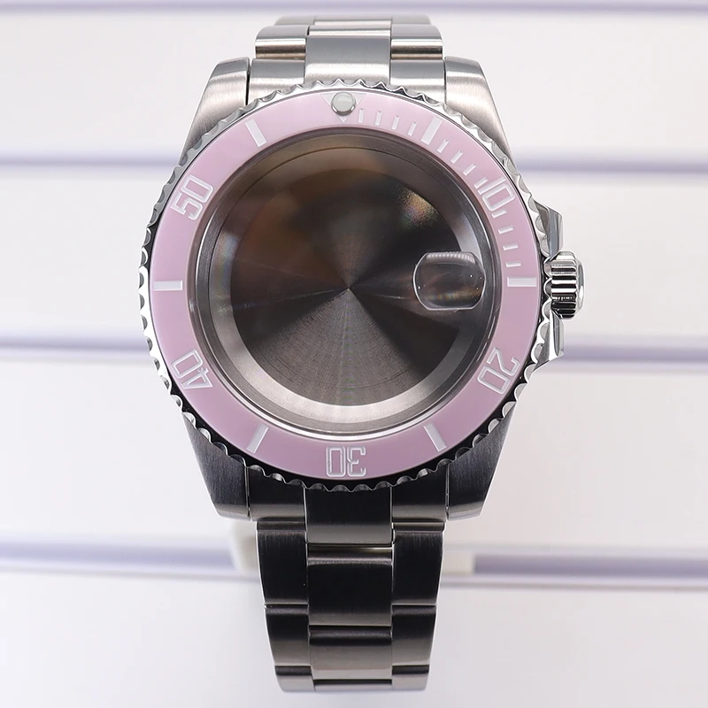 Корпус для дайверских часов Fenya 40 мм юбилейный браслет с сапфиром SUB Seiko Nh35 Nh36 2824