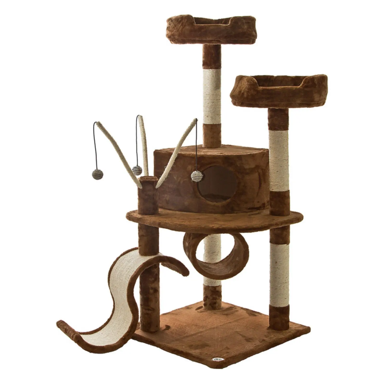 

Cat Tree Furniture 35 in. High Obelisk - Two Tone