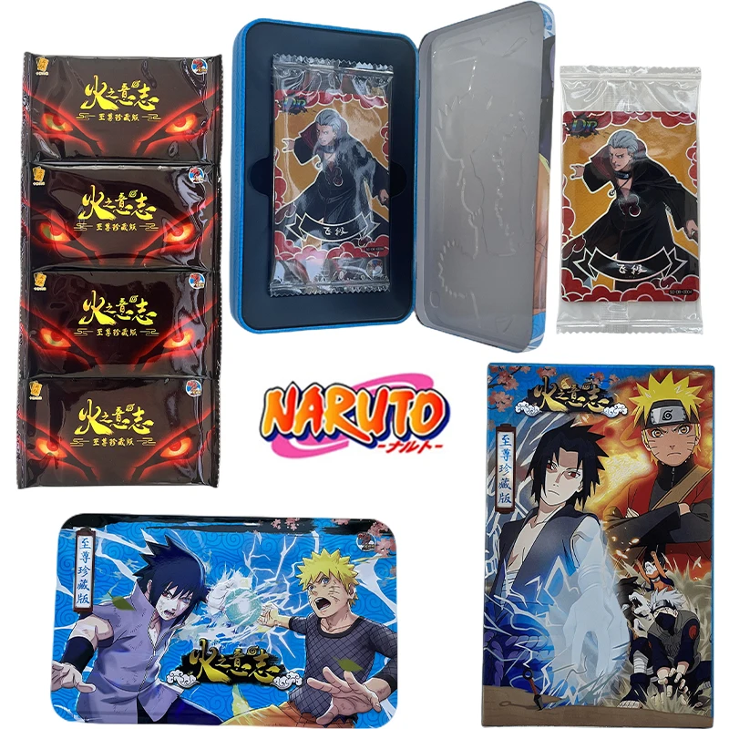 

Карточка Naruto Fire Will Supreme Edition SSP LR Классический Аниме удзумаки Саске коллекционные карточки персонажей детские игрушки подарок для детей