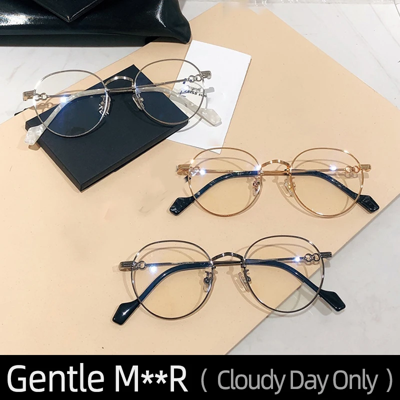 

Cloudy Day Only GENTLE MxxR Women's Sunglasses For Man Glasses Vintage Luxury Brand Goods Designer Summer Uv400 Trendy Monst