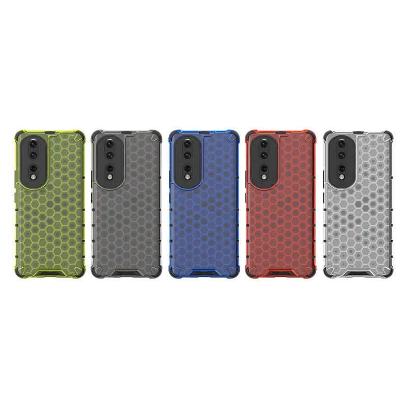 For Honor 80 Pro Case Honor 80 Pro 5G Cover 6.78 inch Shockproof Honeycomb Hard PC Protection Bumper For Honor 80 SE 80 Pro 5G