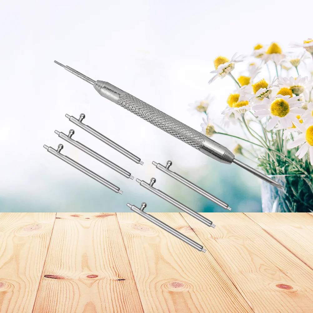 

7 Pcs Watch Straps Band Accessories Spring Bar Repair Tool Connecting Pin Remover