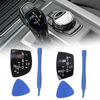 auto car shift knob panel gear button cover emblem m performance sticker for bmw x1 x3 x5 x6 m3 m5 f01 f10 f30 f35 f15 f16 f18