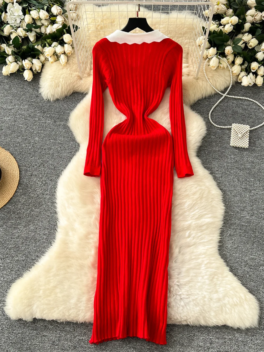 Зимняя одежда Chrysler для женщин повседневный свитер с длинными рукавами вязаное