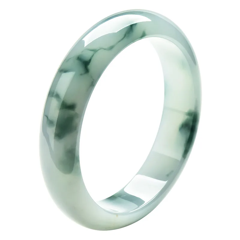 

zheru Jewelry Natural Burma Jade 54mm-62mm bracelet Exquisite Princess bracelet send girlfriend send mom
